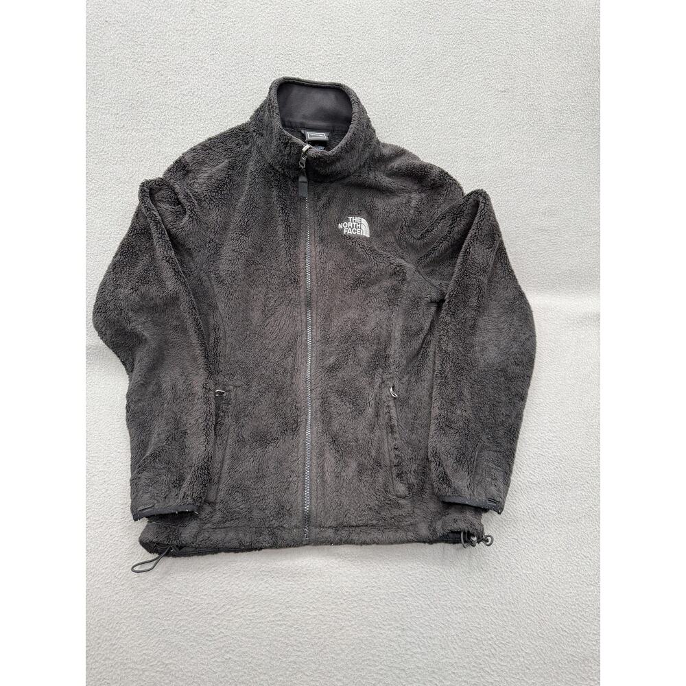 The North Face Jacket Womens Small Black Fleece Full Zip High Pile Lined Soft